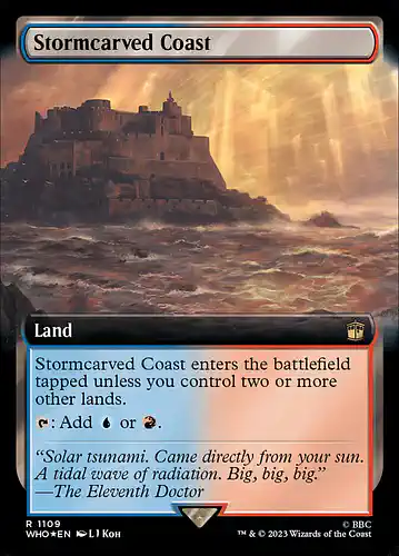 Stormcarved Coast - who Spoiler