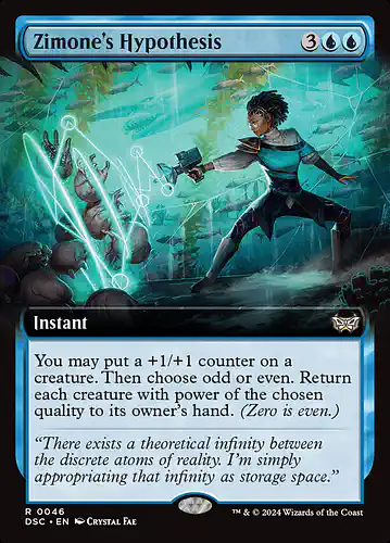 Zimone's Hypothesis - dsc Spoiler