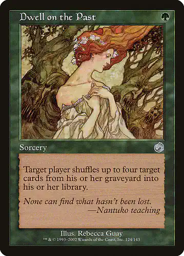 Dwell on the Past - tor Spoiler