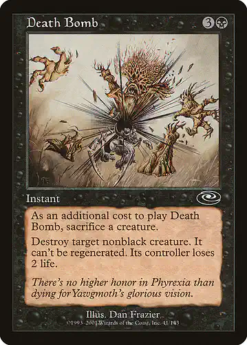 Death Bomb - pls Spoiler