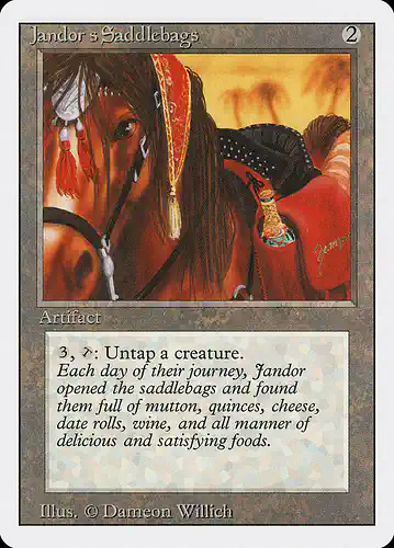 Jandor's Saddlebags - 3ed Spoiler
