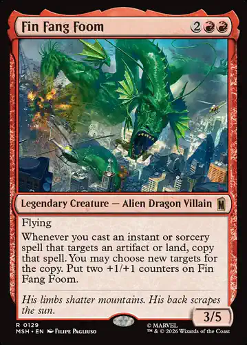 Fin Fang Foom - msh Spoiler