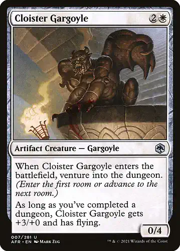 Cloister Gargoyle - afr Spoiler