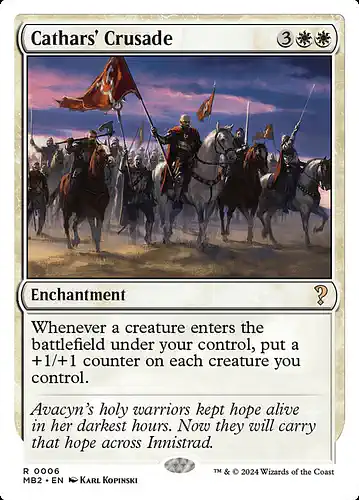 Cathars' Crusade - mb2 Spoiler