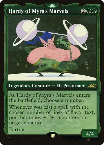 Hardy of Myra's Marvels - unf Spoiler