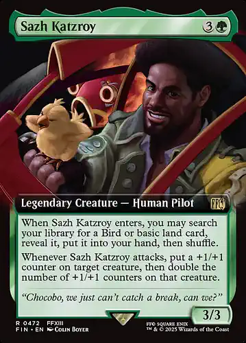 Sazh Katzroy - fin Spoiler