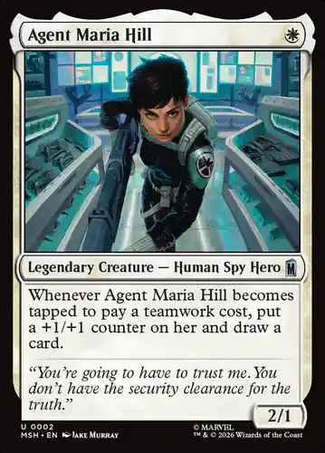 Agent Maria Hill - msh Spoiler