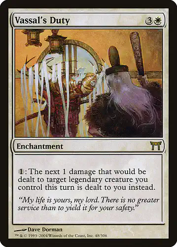 Vassal's Duty - chk Spoiler