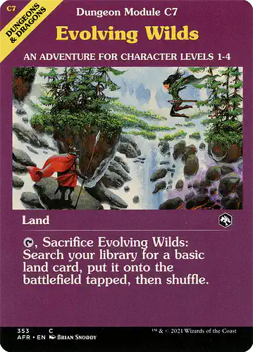 Evolving Wilds - afr Spoiler