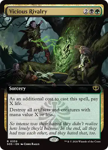 Vicious Rivalry - sos Spoiler