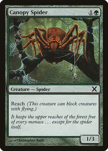 Canopy Spider - 10e Spoiler
