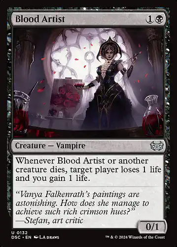Blood Artist - dsc Spoiler