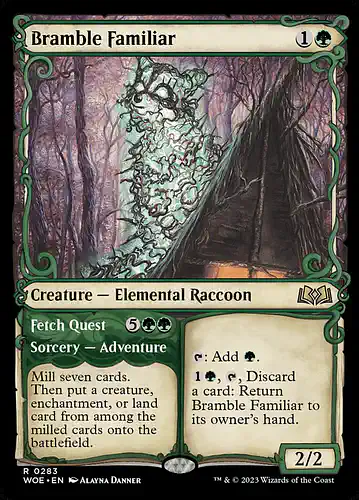 Bramble Familiar - woe Spoiler