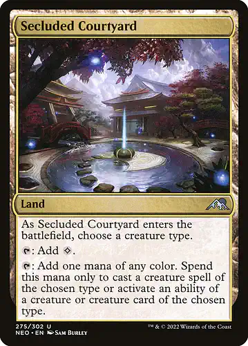 Secluded Courtyard - neo Spoiler