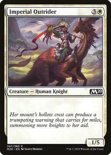 Imperial Outrider - m20 Spoiler