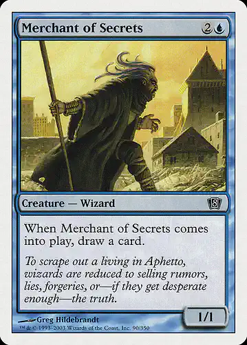 Merchant of Secrets - 8ed Spoiler