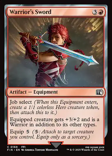 Warrior's Sword - fin Spoiler