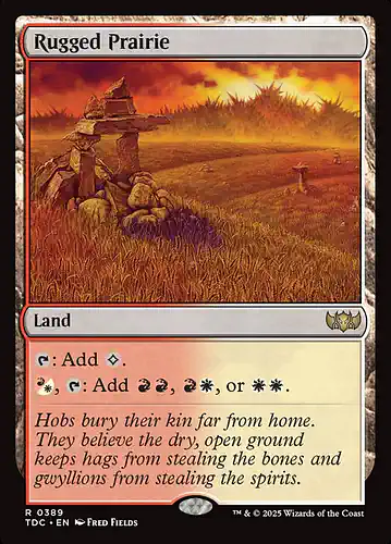 Rugged Prairie - tdc Spoiler