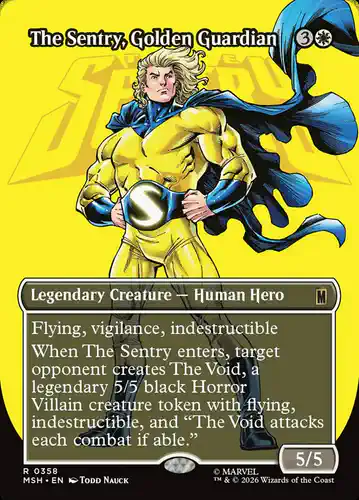 The Sentry, Golden Guardian - msh Spoiler