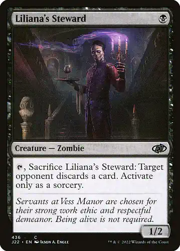 Liliana's Steward - j22 Spoiler