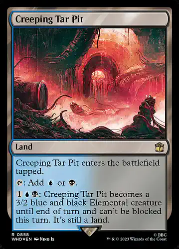 Creeping Tar Pit - who Spoiler