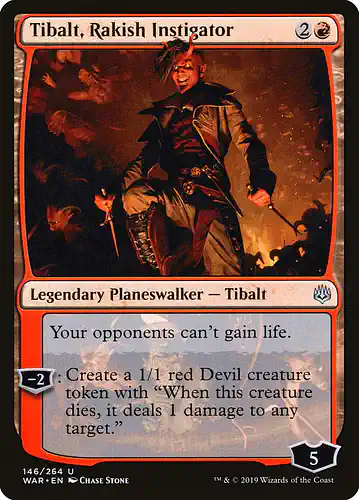 Tibalt, Rakish Instigator - war Spoiler