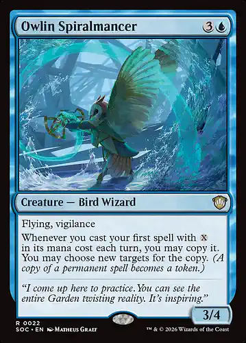Owlin Spiralmancer - soc Spoiler