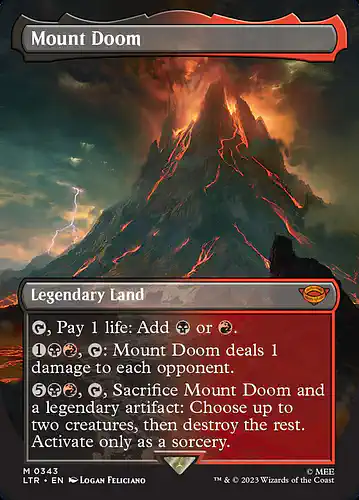 Mount Doom - ltr Spoiler