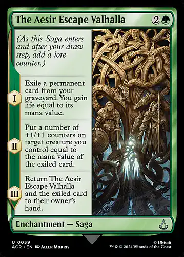 The Aesir Escape Valhalla - acr Spoiler