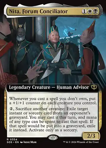 Nita, Forum Conciliator - sos Spoiler