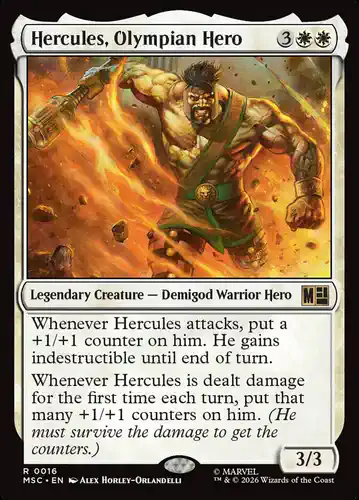 Hercules, Olympian Hero - msc Spoiler