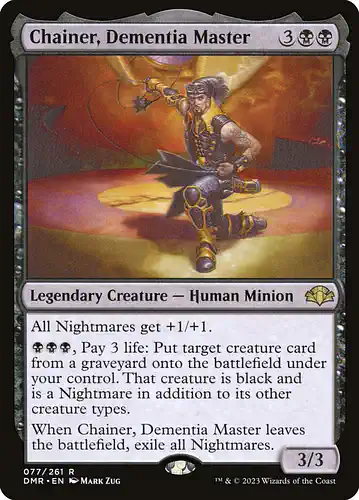 Chainer, Dementia Master - dmr Spoiler