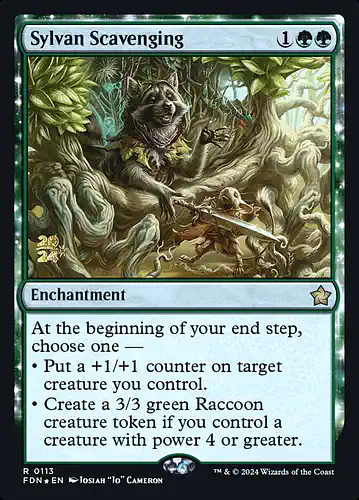 Sylvan Scavenging - fdn Spoiler