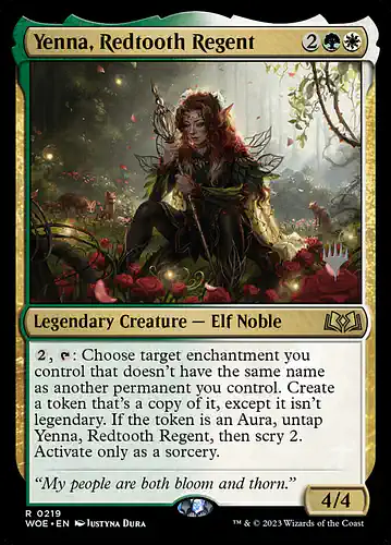 Yenna, Redtooth Regent - woe Spoiler