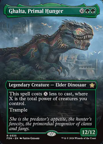 Ghalta, Primal Hunger - fdn Spoiler