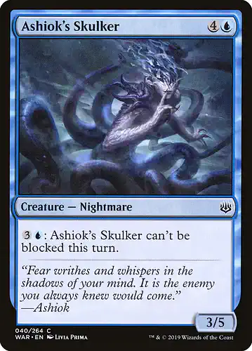 Ashiok's Skulker - war Spoiler