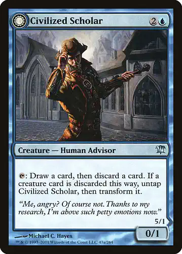 Civilized Scholar - isd Spoiler