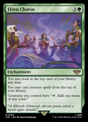 Elven Chorus - ltr Spoiler