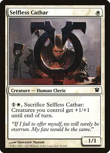 Selfless Cathar - isd Spoiler