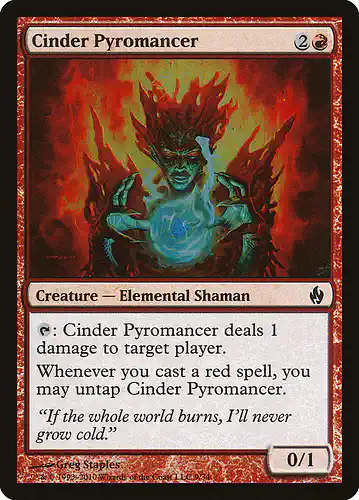 Cinder Pyromancer - pd2 Spoiler