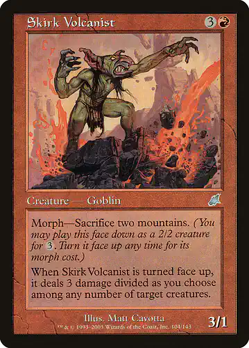 Skirk Volcanist - scg Spoiler