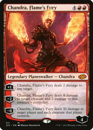 Chandra, Flame's Fury - j22 Spoiler