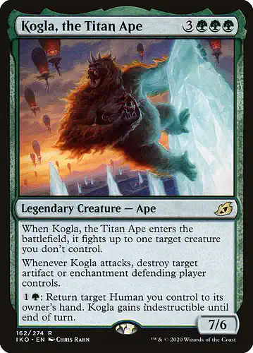 Kogla, the Titan Ape - iko Spoiler