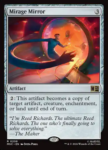 Mirage Mirror - msc Spoiler