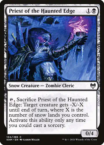 Priest of the Haunted Edge - khm Spoiler
