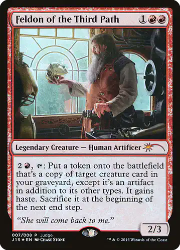 Feldon of the Third Path - j15 Spoiler