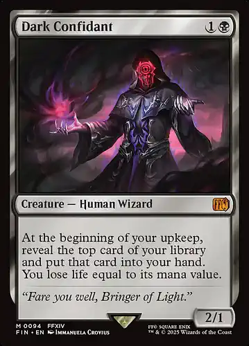 Dark Confidant - fin Spoiler