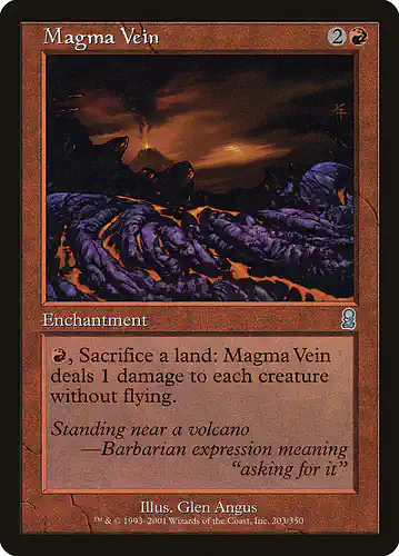 Magma Vein - ody Spoiler
