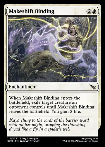 Makeshift Binding - mkm Spoiler