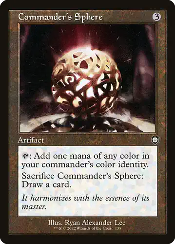 Commander's Sphere - brc Spoiler